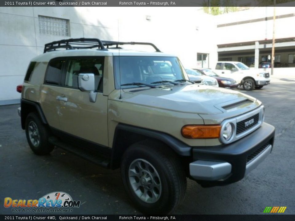 2011 Toyota FJ Cruiser 4WD Quicksand / Dark Charcoal Photo #1