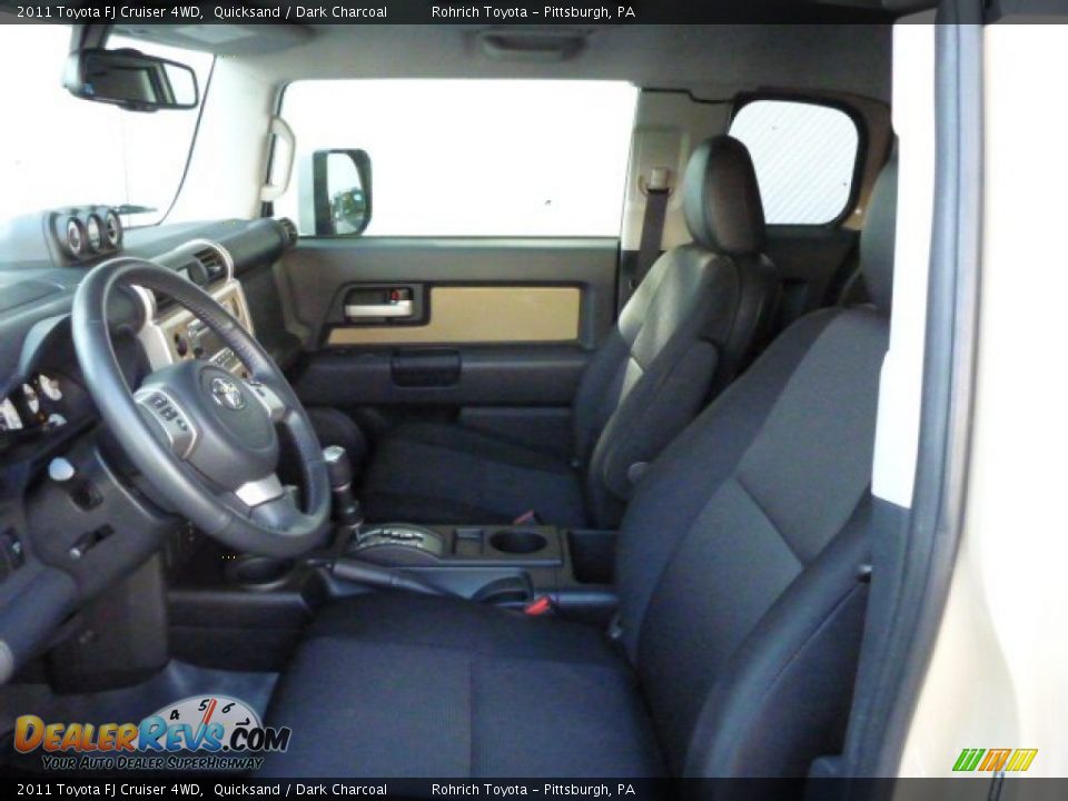 2011 Toyota FJ Cruiser 4WD Quicksand / Dark Charcoal Photo #4
