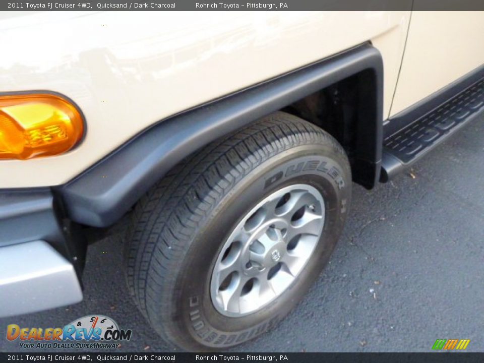 2011 Toyota FJ Cruiser 4WD Quicksand / Dark Charcoal Photo #8