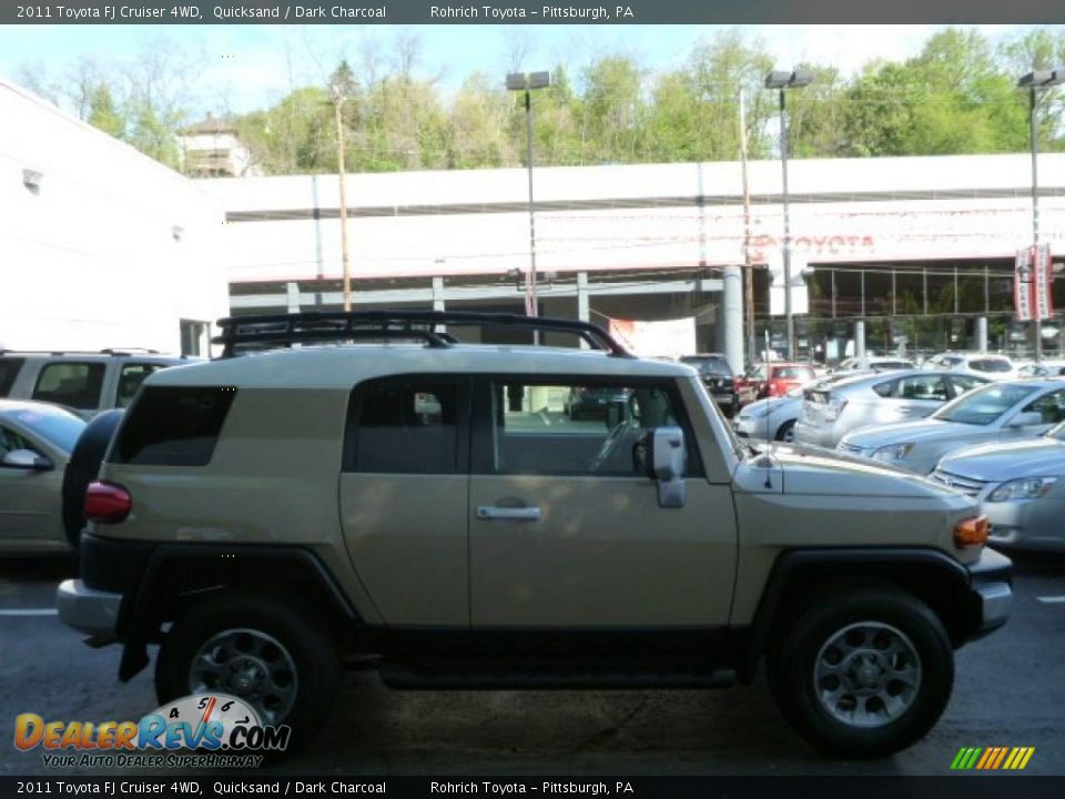 2011 Toyota FJ Cruiser 4WD Quicksand / Dark Charcoal Photo #10