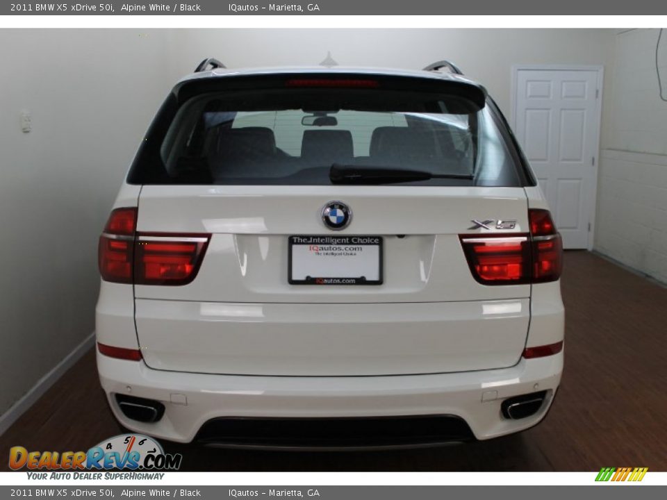 2011 BMW X5 xDrive 50i Alpine White / Black Photo #6