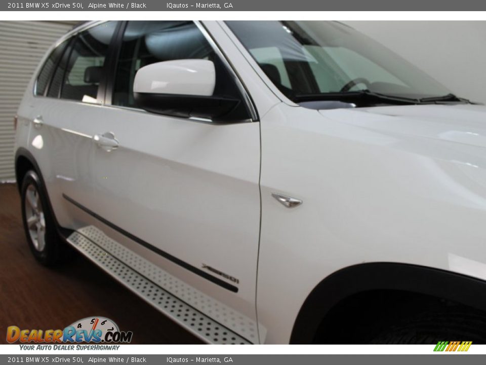2011 BMW X5 xDrive 50i Alpine White / Black Photo #9