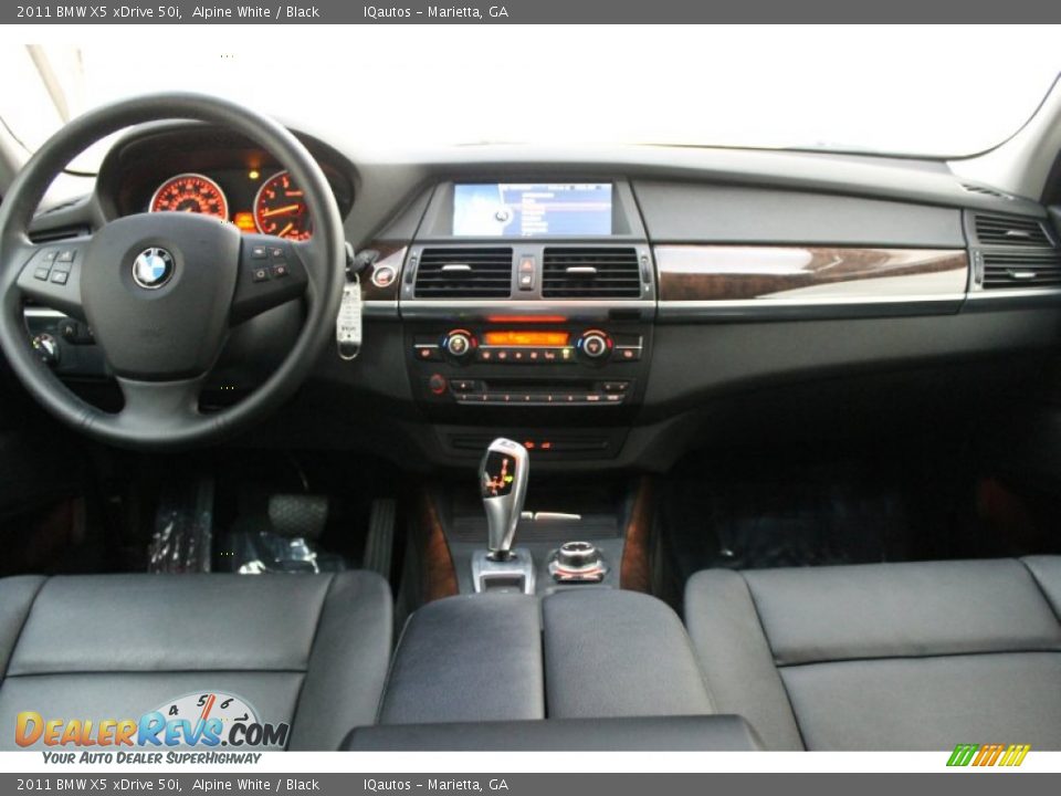2011 BMW X5 xDrive 50i Alpine White / Black Photo #11