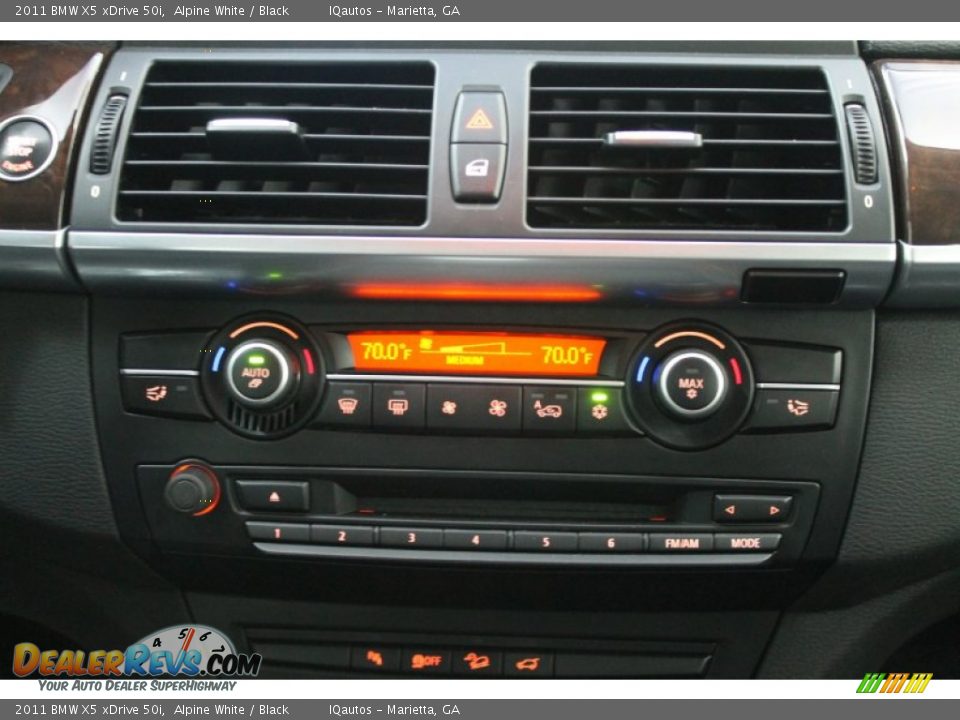 2011 BMW X5 xDrive 50i Alpine White / Black Photo #12