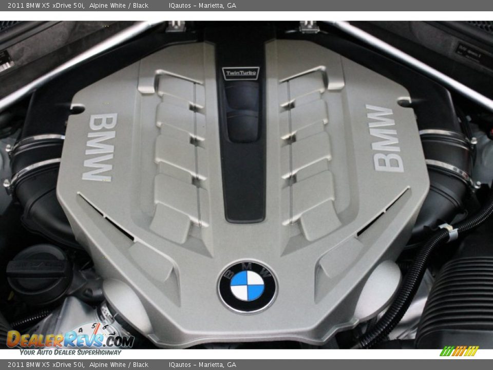 2011 BMW X5 xDrive 50i Alpine White / Black Photo #14