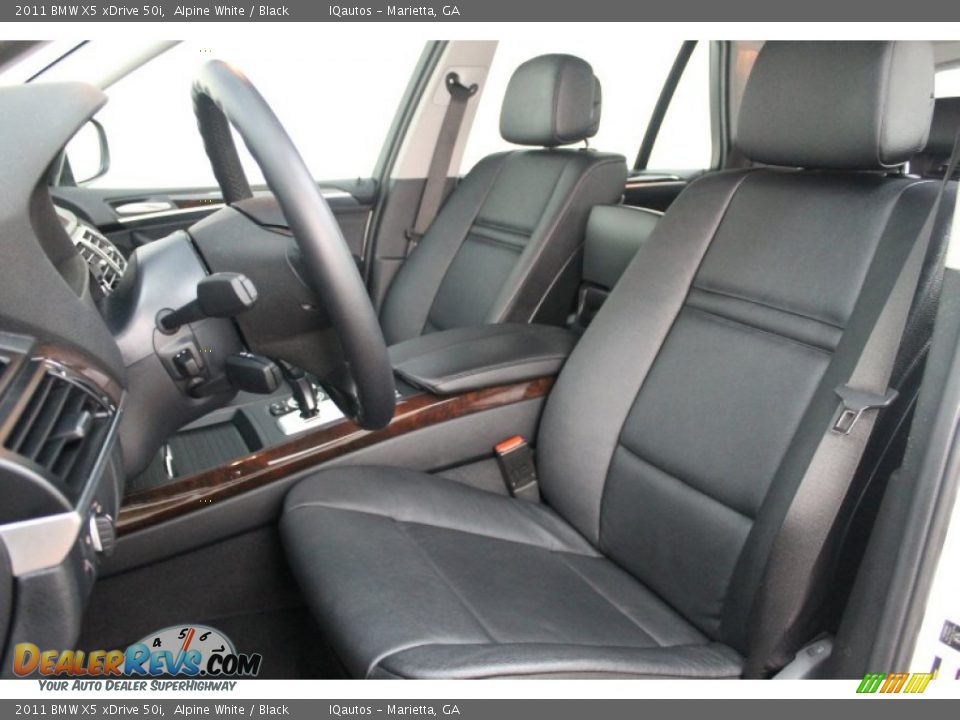 2011 BMW X5 xDrive 50i Alpine White / Black Photo #19