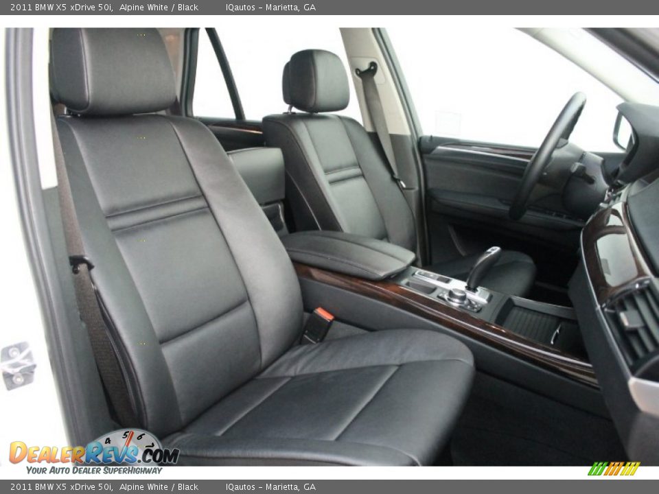 2011 BMW X5 xDrive 50i Alpine White / Black Photo #20
