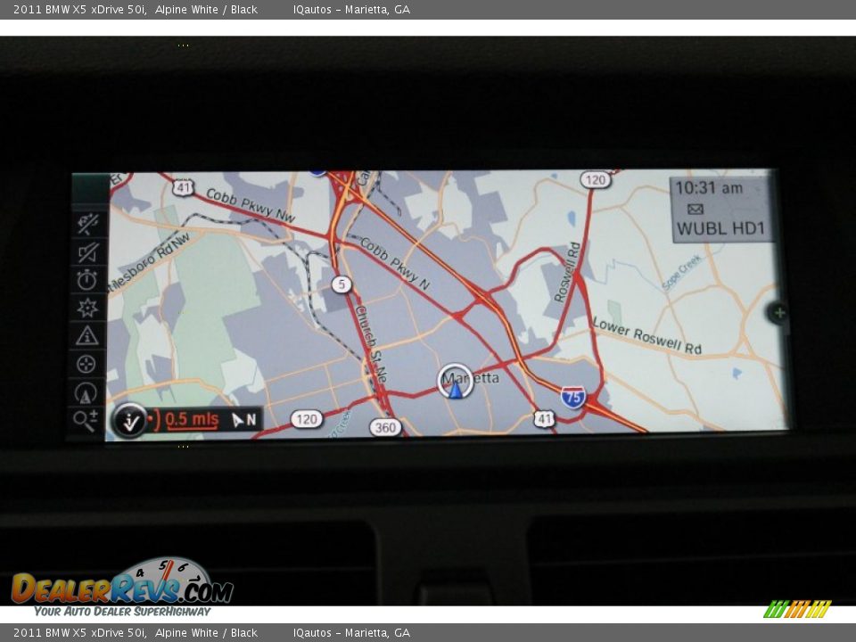 2011 BMW X5 xDrive 50i Alpine White / Black Photo #29