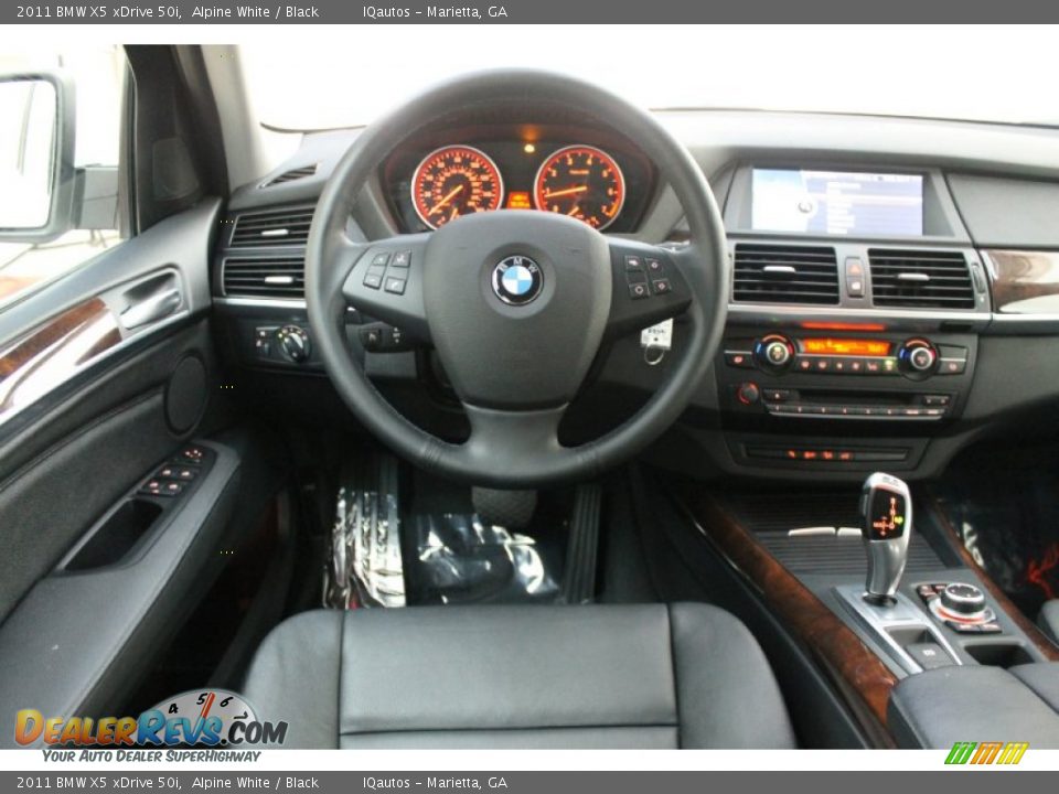 2011 BMW X5 xDrive 50i Alpine White / Black Photo #33