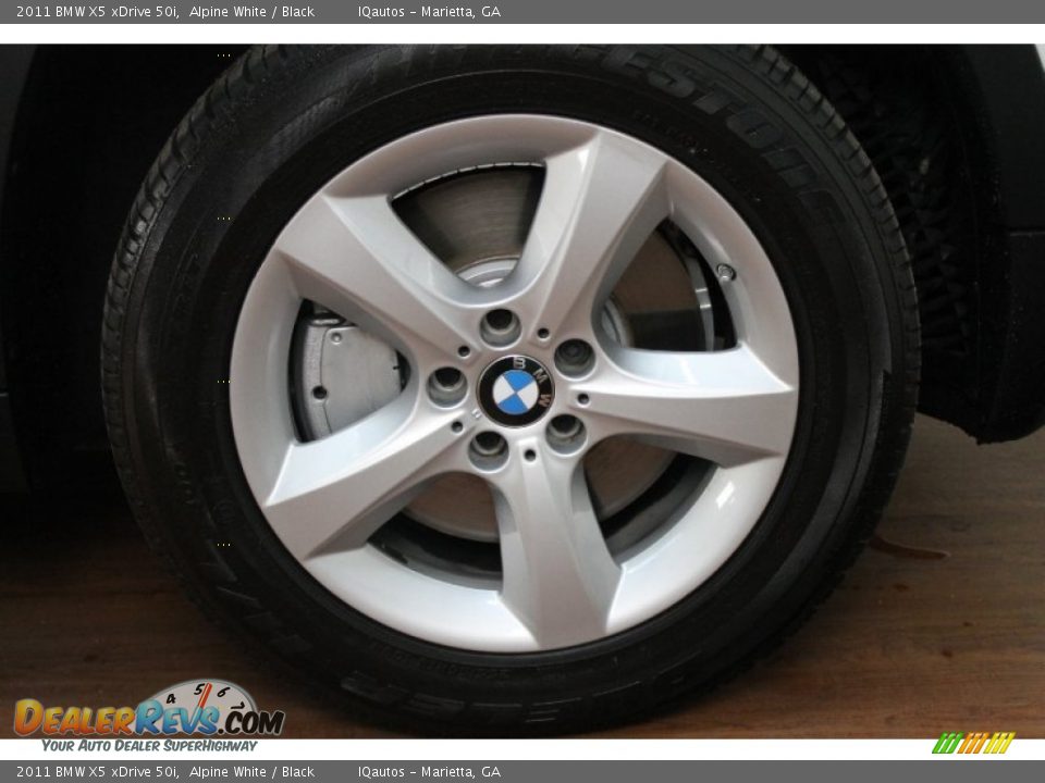 2011 BMW X5 xDrive 50i Alpine White / Black Photo #35
