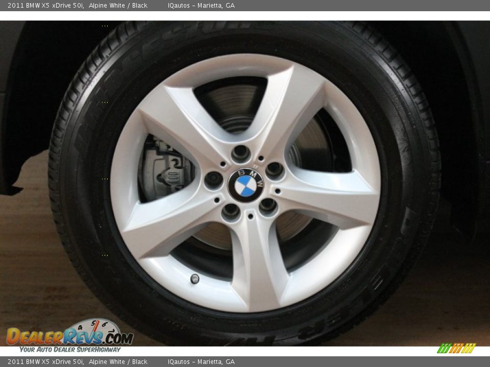 2011 BMW X5 xDrive 50i Alpine White / Black Photo #36