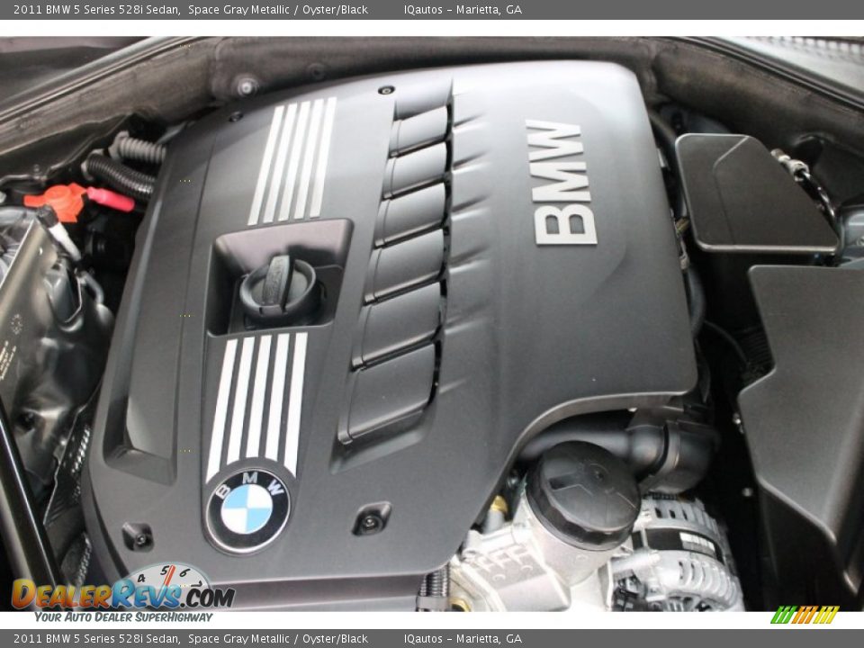2011 BMW 5 Series 528i Sedan 3.0 Liter DOHC 24-Valve VVT Inline 6 Cylinder Engine Photo #14