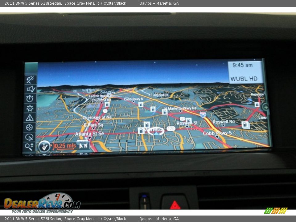 Navigation of 2011 BMW 5 Series 528i Sedan Photo #30