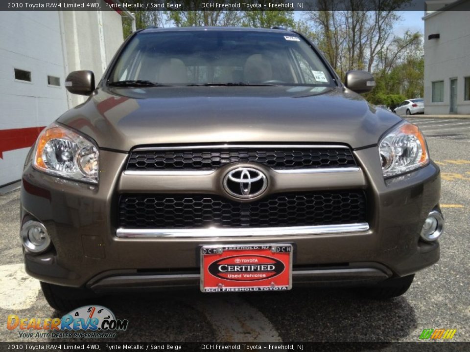 2010 Toyota RAV4 Limited 4WD Pyrite Metallic / Sand Beige Photo #2