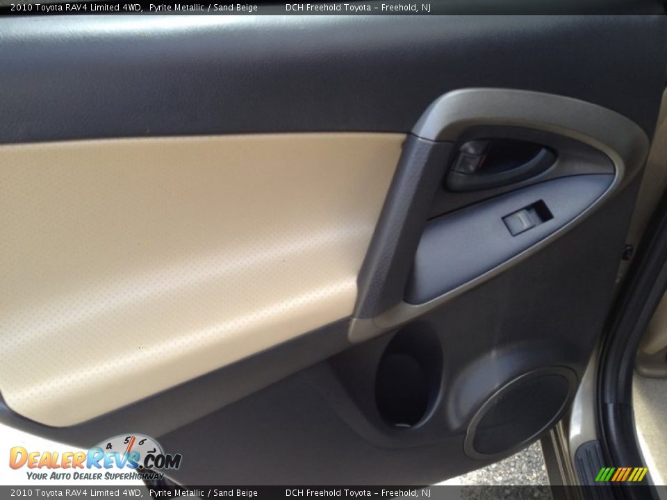 2010 Toyota RAV4 Limited 4WD Pyrite Metallic / Sand Beige Photo #9