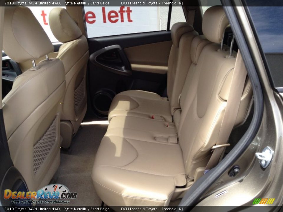 2010 Toyota RAV4 Limited 4WD Pyrite Metallic / Sand Beige Photo #10
