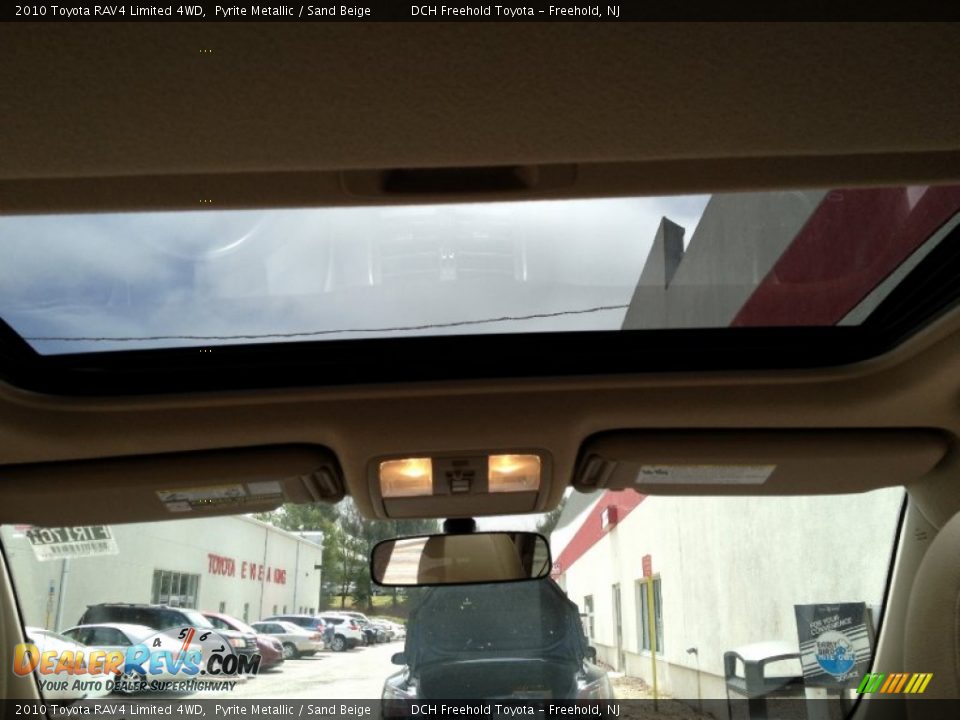 2010 Toyota RAV4 Limited 4WD Pyrite Metallic / Sand Beige Photo #11