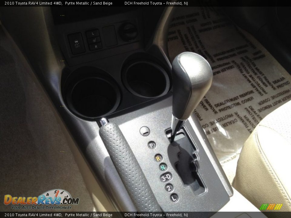 2010 Toyota RAV4 Limited 4WD Pyrite Metallic / Sand Beige Photo #18
