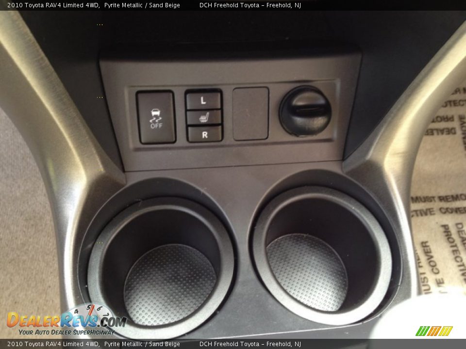 2010 Toyota RAV4 Limited 4WD Pyrite Metallic / Sand Beige Photo #19