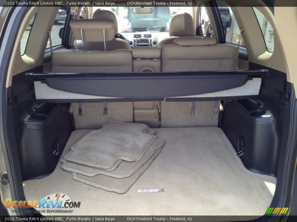 2010 Toyota RAV4 Limited 4WD Pyrite Metallic / Sand Beige Photo #23