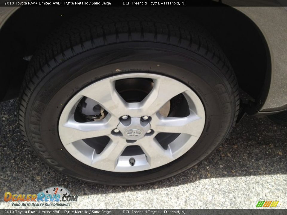 2010 Toyota RAV4 Limited 4WD Pyrite Metallic / Sand Beige Photo #24