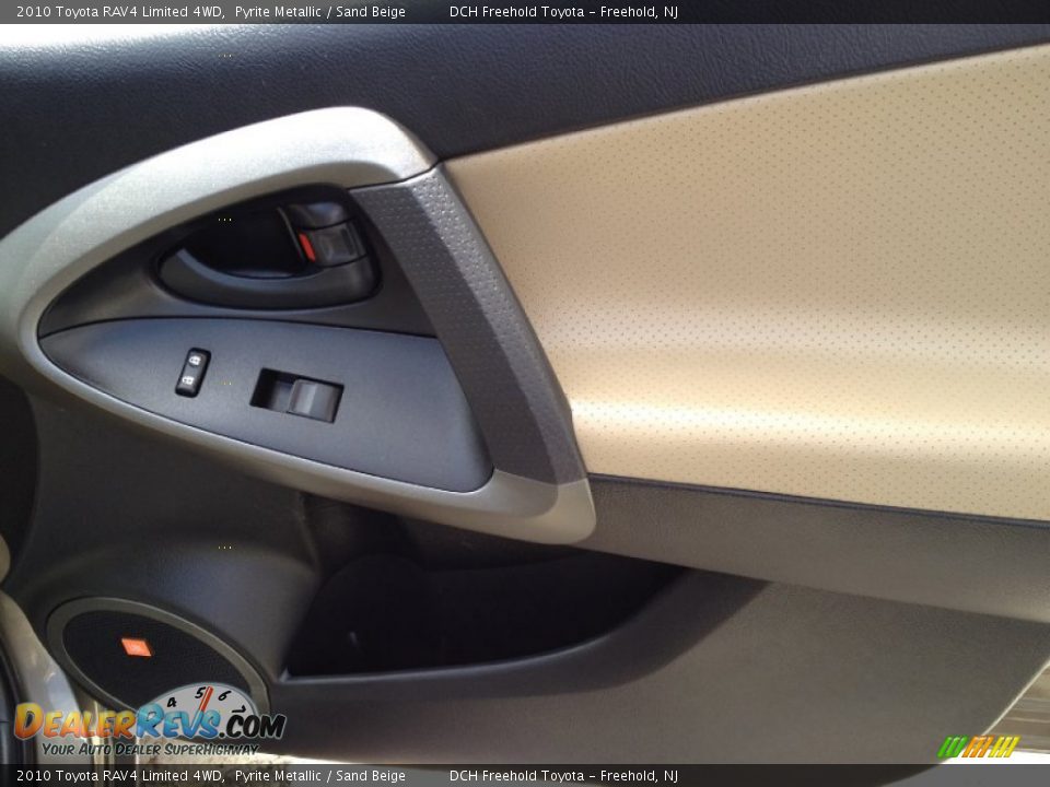 2010 Toyota RAV4 Limited 4WD Pyrite Metallic / Sand Beige Photo #29