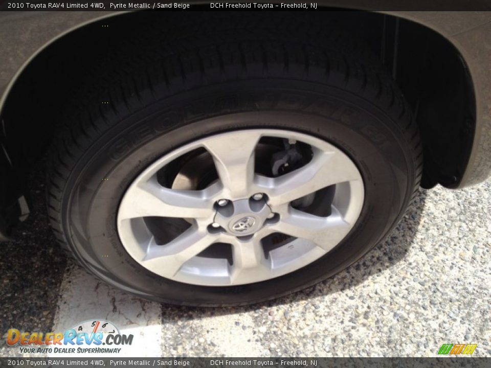 2010 Toyota RAV4 Limited 4WD Pyrite Metallic / Sand Beige Photo #30
