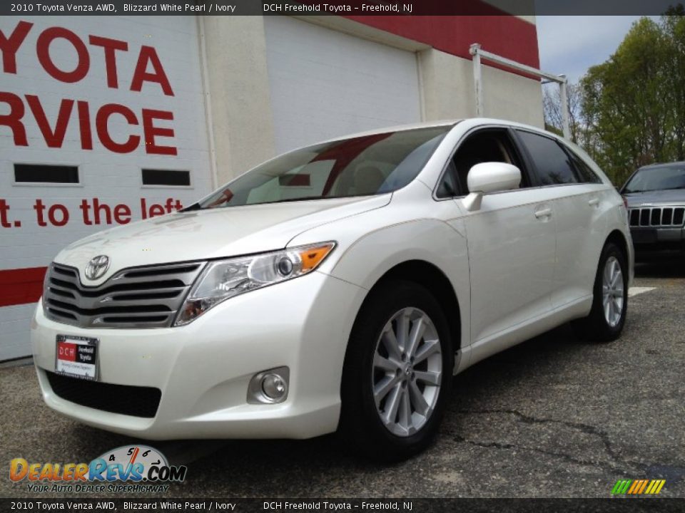2010 Toyota Venza AWD Blizzard White Pearl / Ivory Photo #1