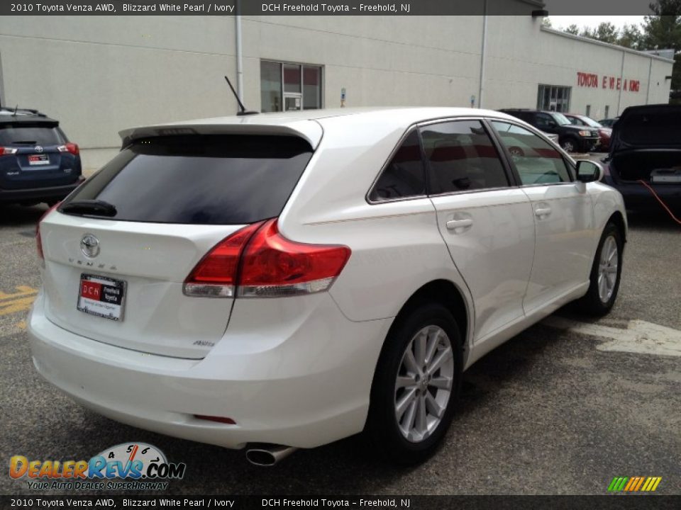 2010 Toyota Venza AWD Blizzard White Pearl / Ivory Photo #6