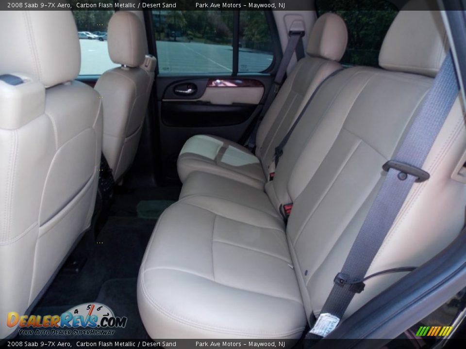 2008 Saab 9-7X Aero Carbon Flash Metallic / Desert Sand Photo #10