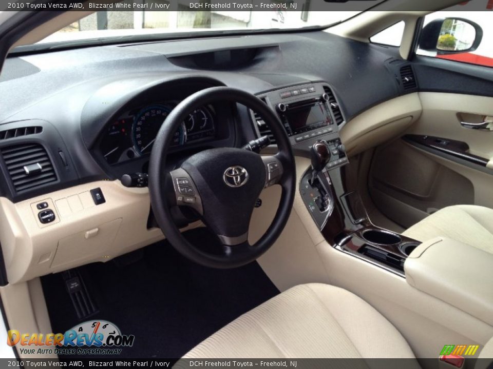 2010 Toyota Venza AWD Blizzard White Pearl / Ivory Photo #12