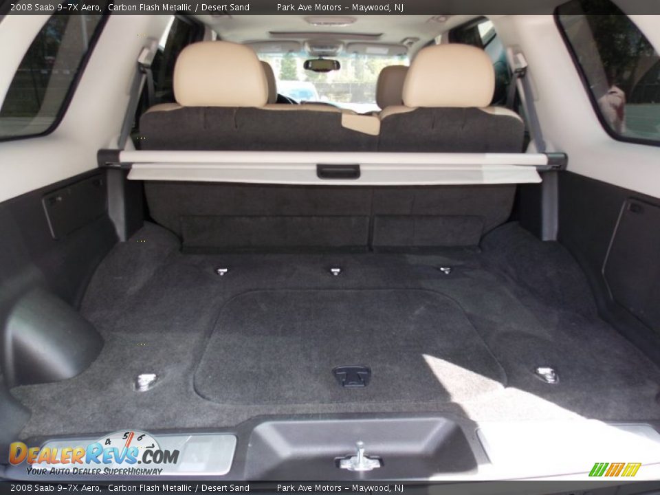2008 Saab 9-7X Aero Carbon Flash Metallic / Desert Sand Photo #15