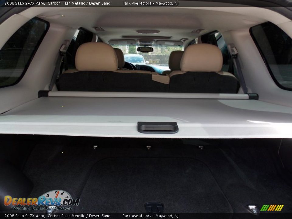 2008 Saab 9-7X Aero Carbon Flash Metallic / Desert Sand Photo #16