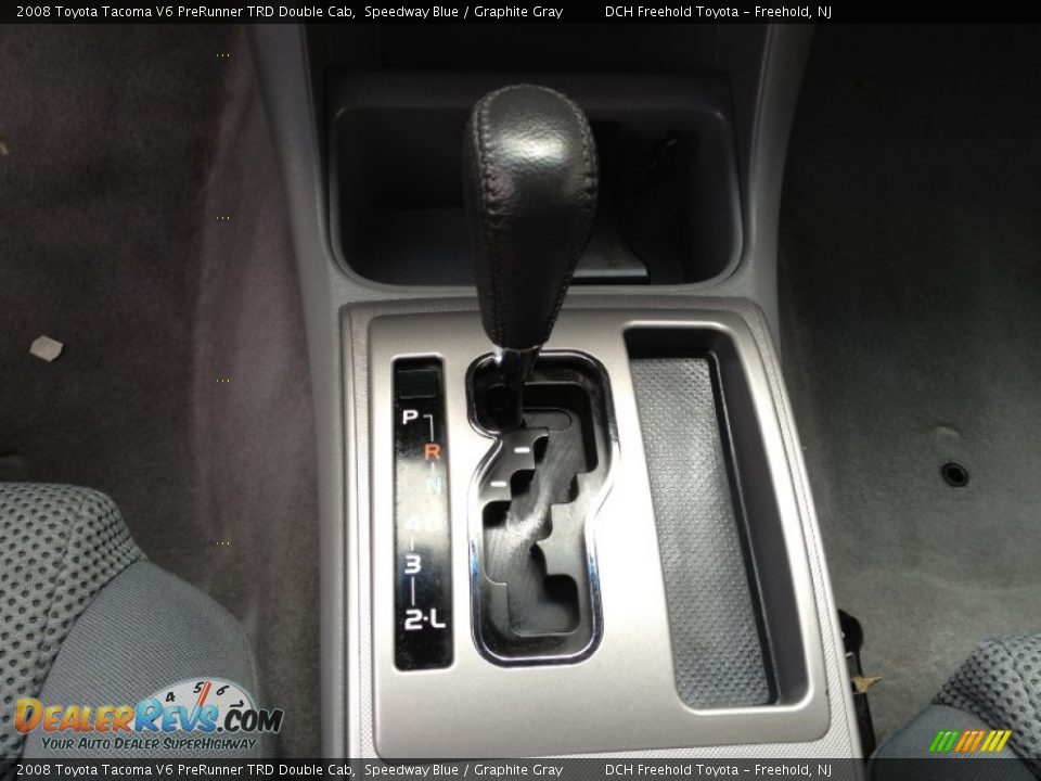 2008 Toyota Tacoma V6 PreRunner TRD Double Cab Speedway Blue / Graphite Gray Photo #17