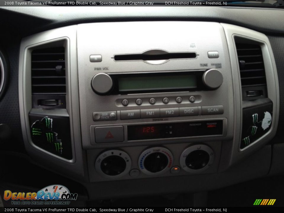 2008 Toyota Tacoma V6 PreRunner TRD Double Cab Speedway Blue / Graphite Gray Photo #18