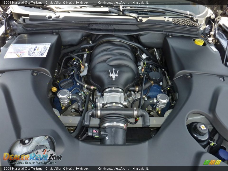 2008 Maserati GranTurismo  4.2 Liter DOHC 32-Valve V8 Engine Photo #9