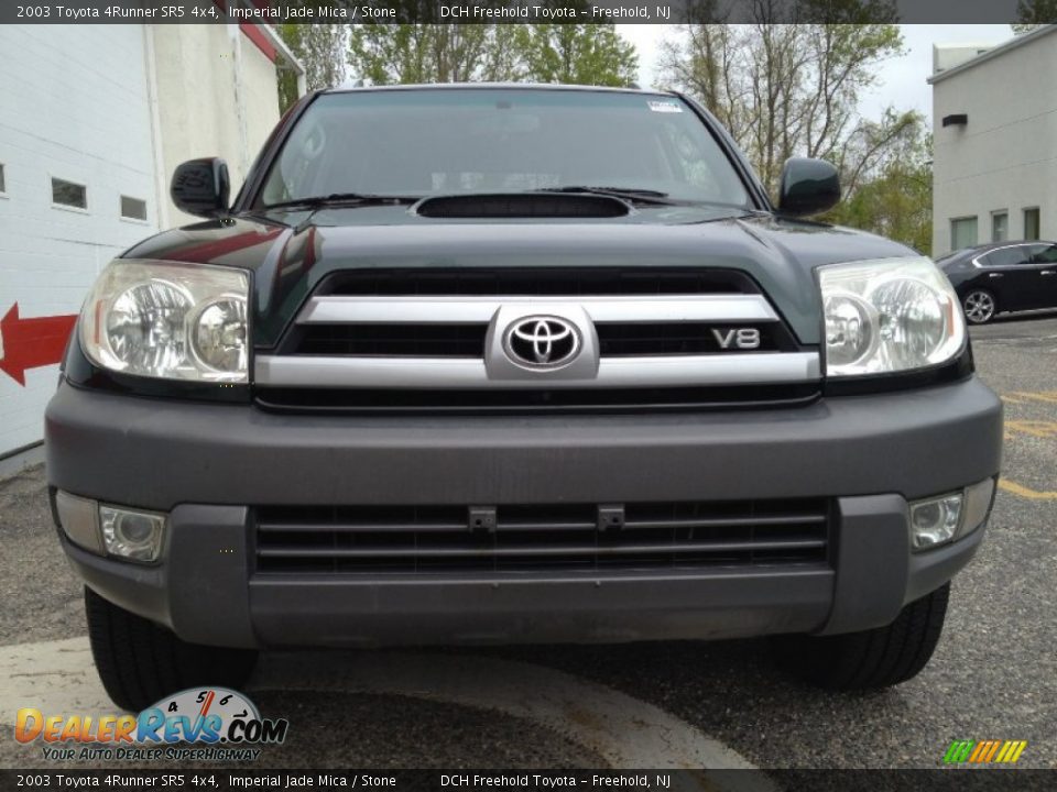 2003 Toyota 4Runner SR5 4x4 Imperial Jade Mica / Stone Photo #2