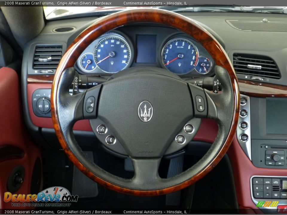 2008 Maserati GranTurismo  Steering Wheel Photo #17