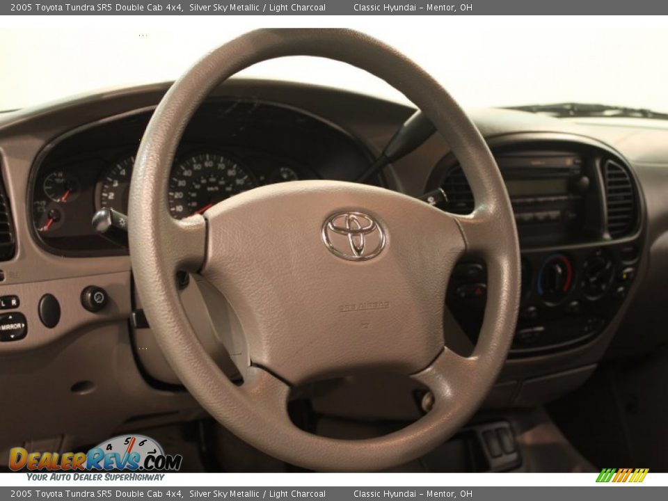 2005 Toyota Tundra SR5 Double Cab 4x4 Silver Sky Metallic / Light Charcoal Photo #6