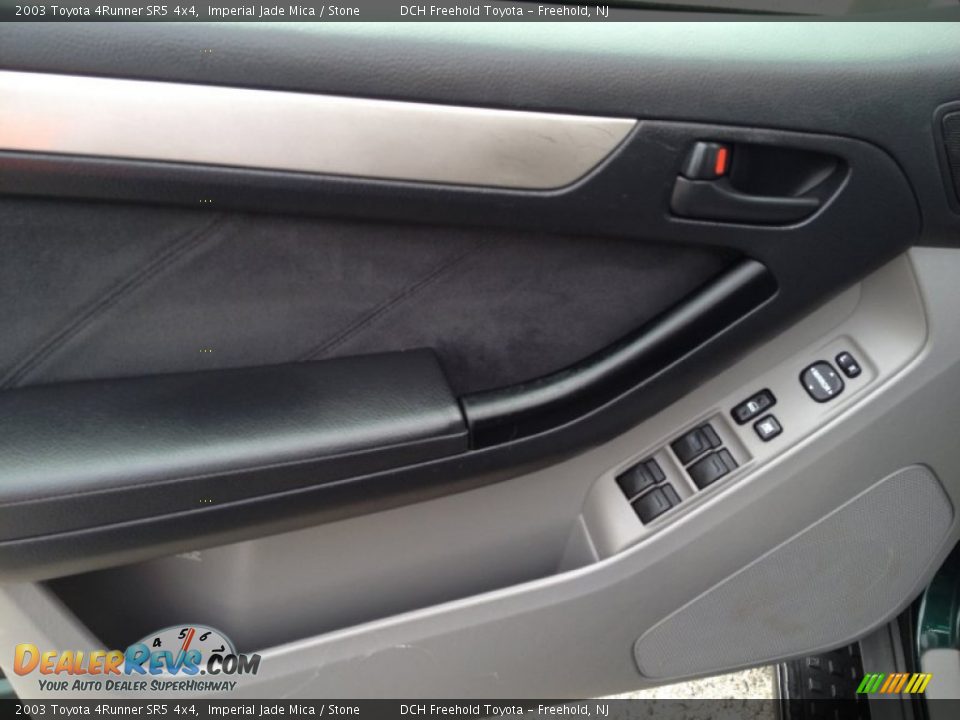 2003 Toyota 4Runner SR5 4x4 Imperial Jade Mica / Stone Photo #13