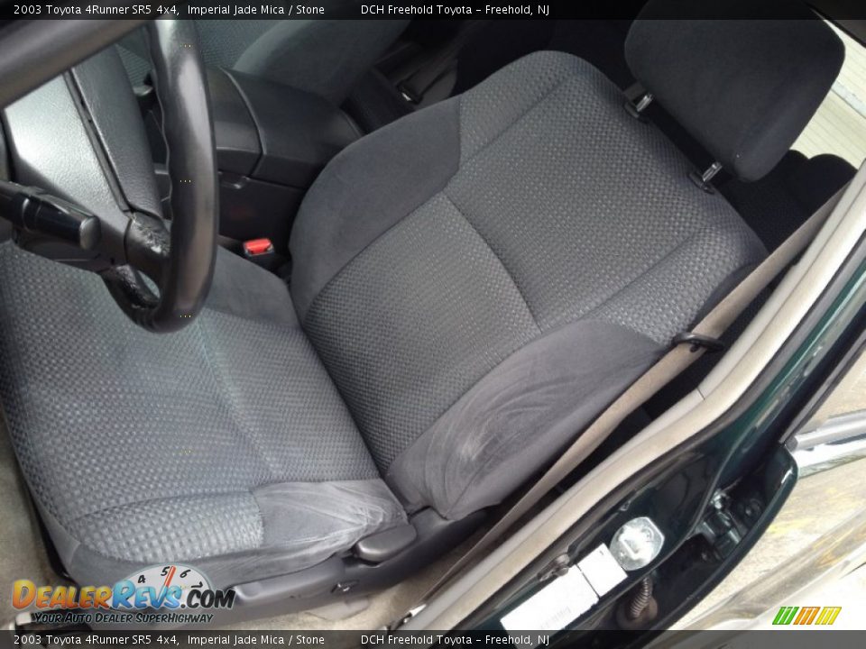 2003 Toyota 4Runner SR5 4x4 Imperial Jade Mica / Stone Photo #16
