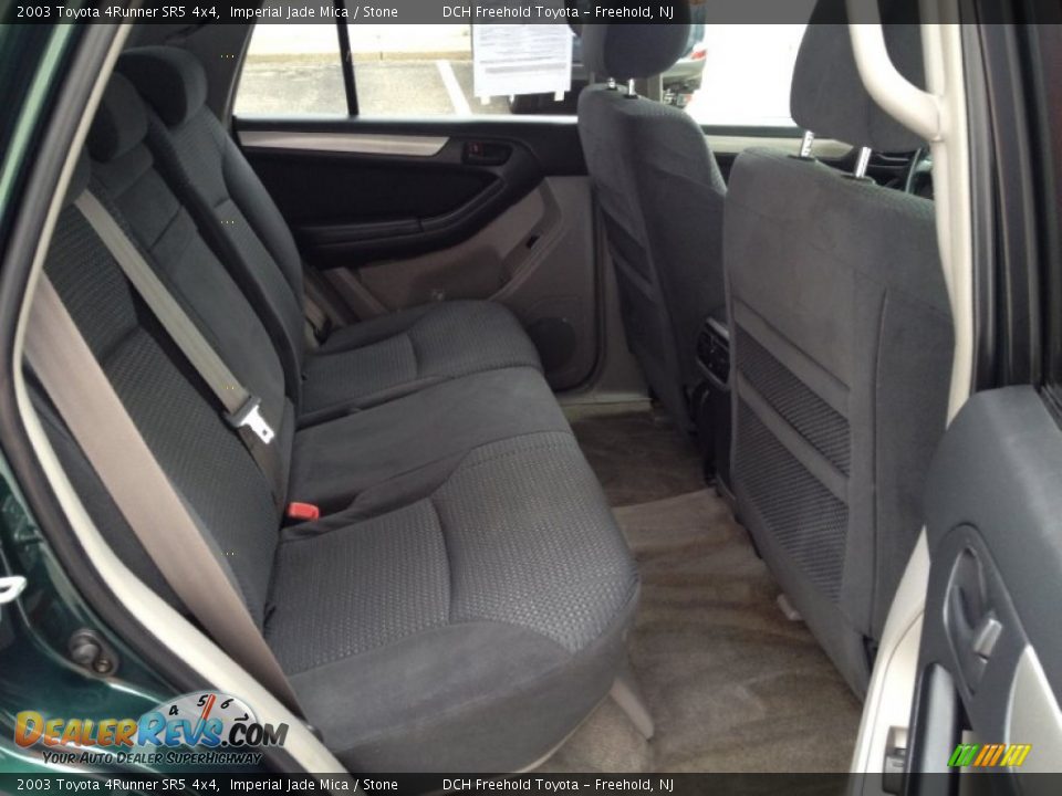 2003 Toyota 4Runner SR5 4x4 Imperial Jade Mica / Stone Photo #23