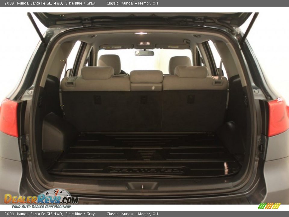 2009 Hyundai Santa Fe GLS 4WD Slate Blue / Gray Photo #13