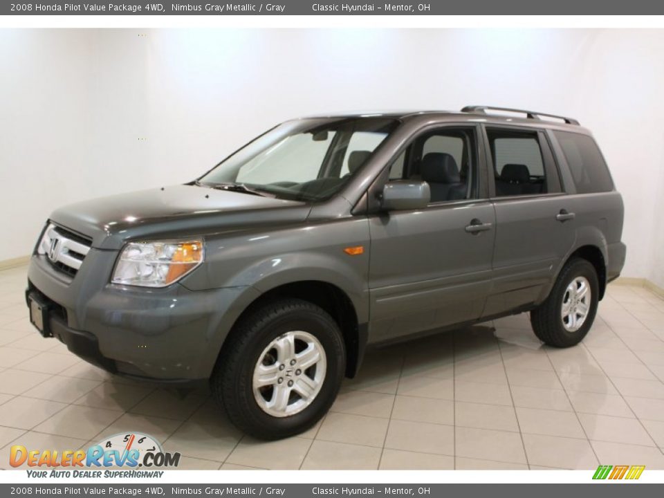 Front 3/4 View of 2008 Honda Pilot Value Package 4WD Photo #3