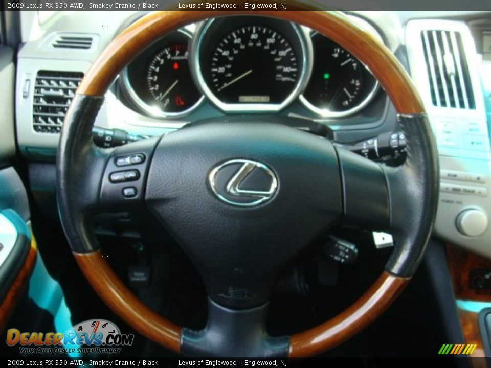 2009 Lexus RX 350 AWD Steering Wheel Photo #13