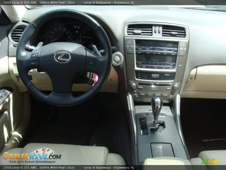 Dashboard of 2009 Lexus IS 250 AWD Photo #11