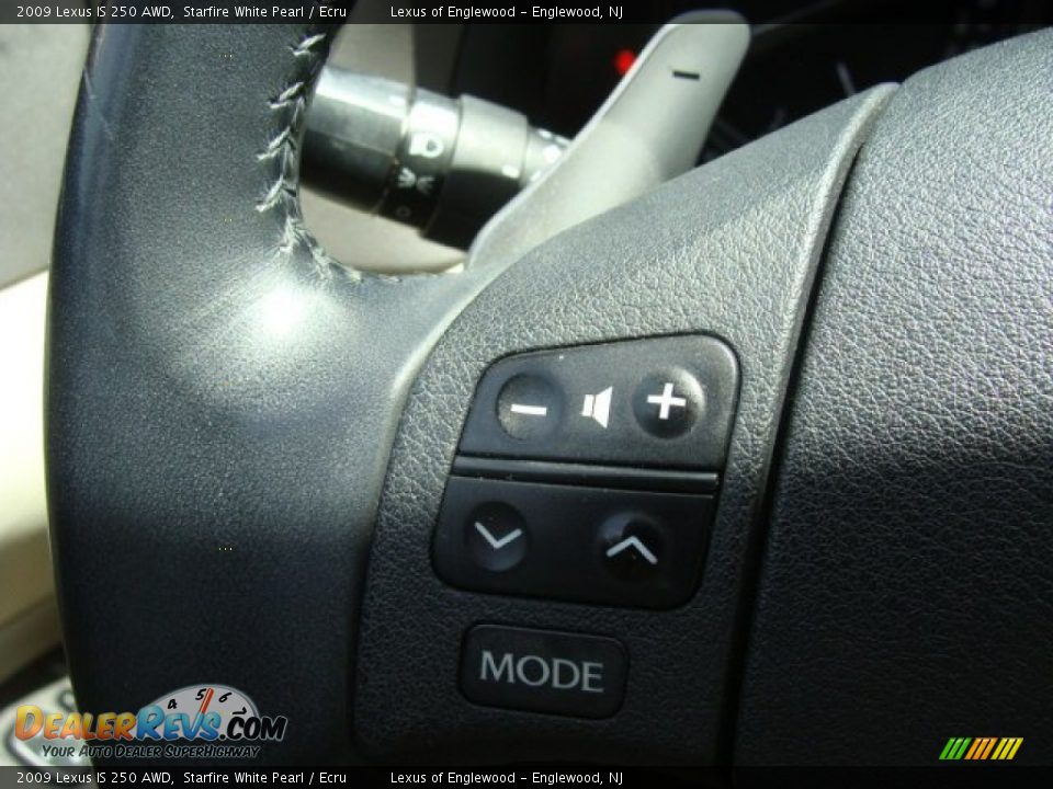 Controls of 2009 Lexus IS 250 AWD Photo #14