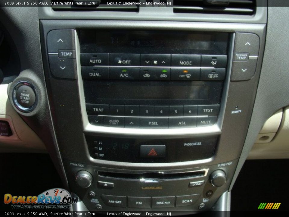 Controls of 2009 Lexus IS 250 AWD Photo #17