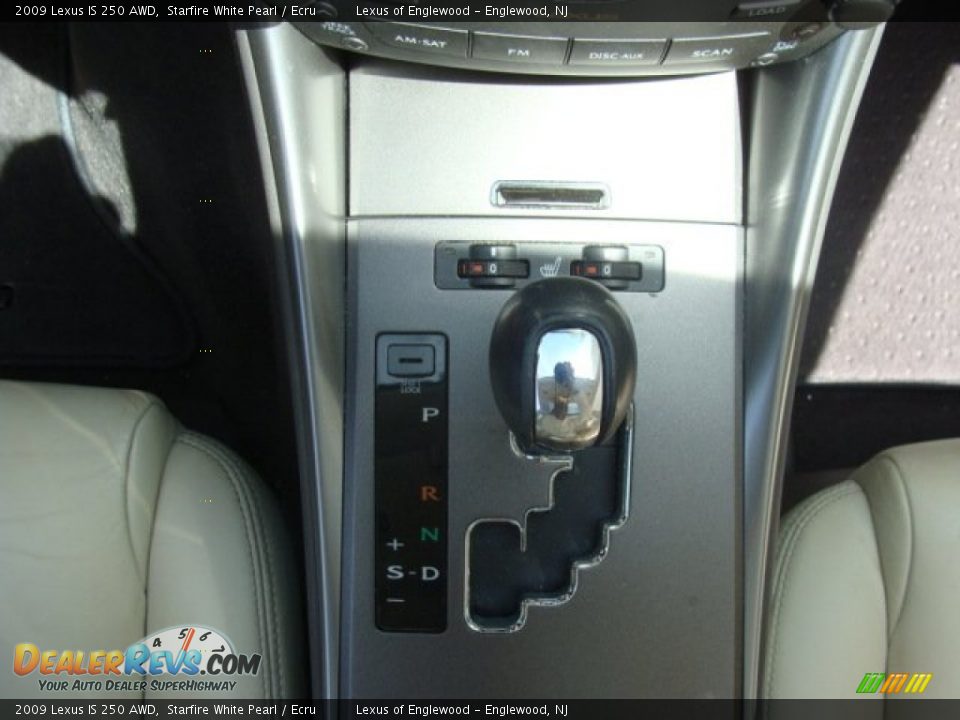 2009 Lexus IS 250 AWD Shifter Photo #18