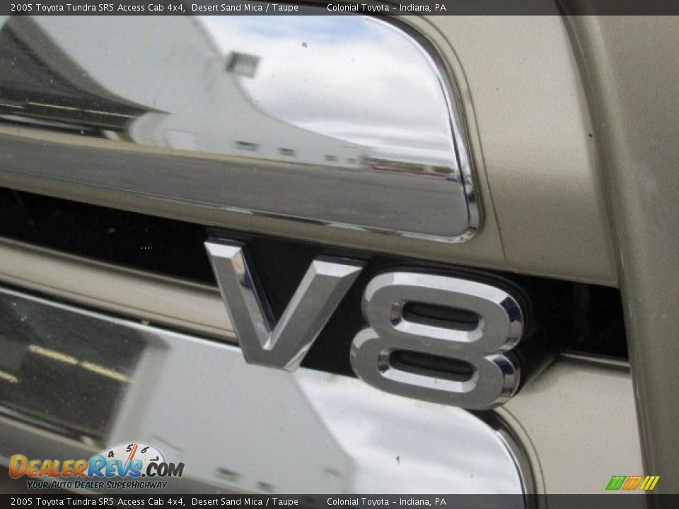 2005 Toyota Tundra SR5 Access Cab 4x4 Desert Sand Mica / Taupe Photo #7